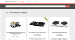 Desktop Screenshot of doppelkochplatte.de